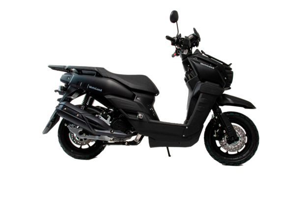 Скутер Motoland TANK 150 черный pitbikemarket.ru