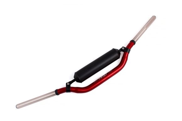 Руль для эндуро мотоцикла IGP TWINWALL  1-1/8 (28,6 мм) алюминиевый красный pitbikemarket.ru