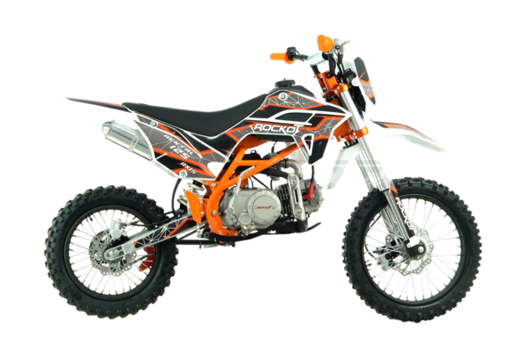 Питбайк ROCKOT RENTAL 125 Axis 2.0 (полуавтомат, без сцепления, эл. стартер, 17/14) pitbikemarket.ru