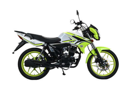 Мотоцикл дорожный Motoland 200 SPRINT Зеленый pitbikemarket.ru
