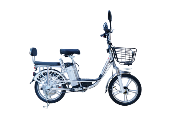 Электроскутер  E-NOT EXPRESS 4810 К серебристый pitbikemarket.ru