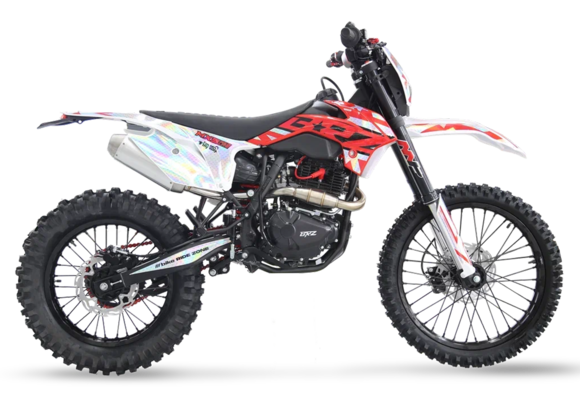 Мотоцикл BRZ MX5 PR250 RED LITE 23 (Пробег 1 час) pitbikemarket.ru