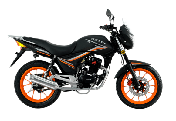 Мотоцикл дорожный ROCKOT SPECTRUM 150 (черный матовый, ЭПТС) pitbikemarket.ru