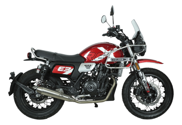 Мотоцикл CYCLONE RE3 Scrambler (SR400-A) 2024 Красный pitbikemarket.ru