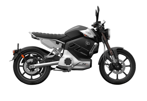 Электромотоцикл WHITE SIBERIA SUPER SOCO TC MAX (Белый) pitbikemarket.ru