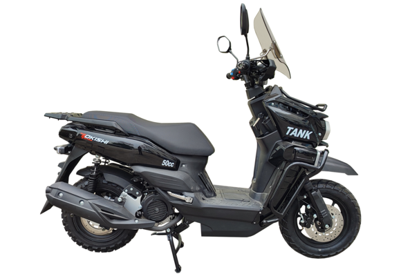 Скутер TOKISHI TANK 2 Black pitbikemarket.ru