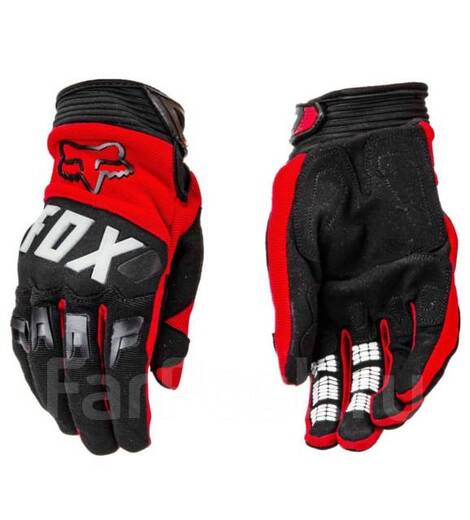 Перчатки мото FOX №11 Red (XL) мотокросс pitbikemarket.ru