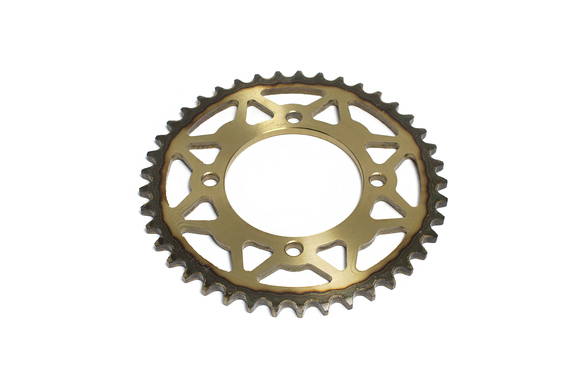 Венец, звезда ведомая (420-46) сталь, закаленные зубья PIT BIKE 125-190 4х92х76 pitbikemarket.ru