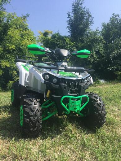 Квадроцикл Motoland VOX125 RAPTOR A зеленый pitbikemarket.ru