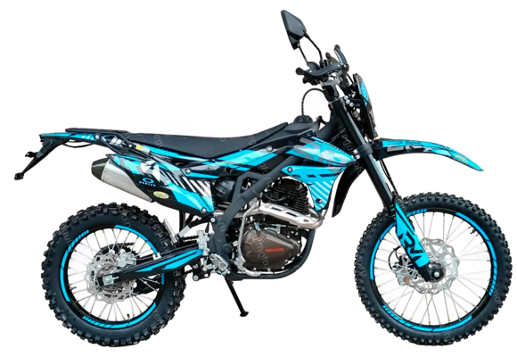 Мотоцикл Regulmoto ZR PR 4 valves (Черный/синий) pitbikemarket.ru